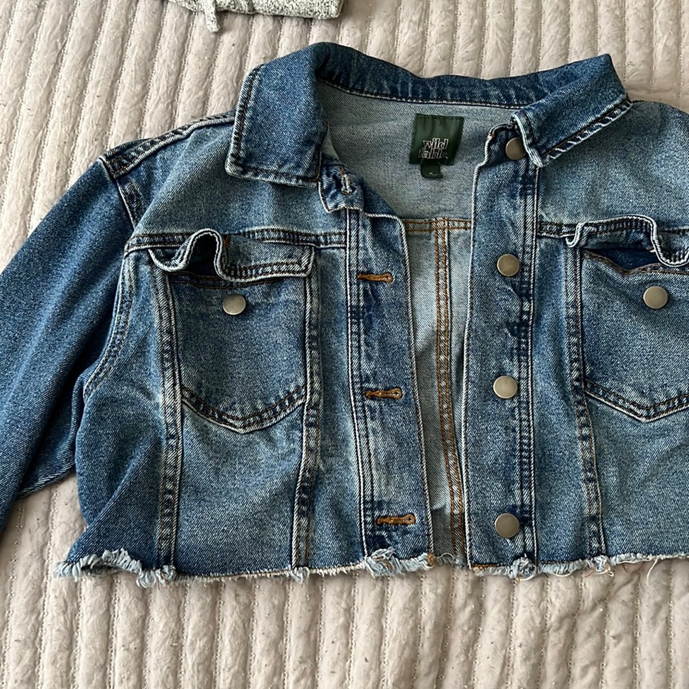 Crop Jean jacket
